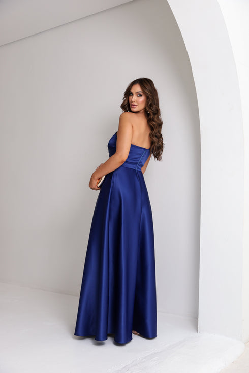 VESTIDO UM OMBRO SÓ RODADO VESTIDO DE FESTA PETRA FINA